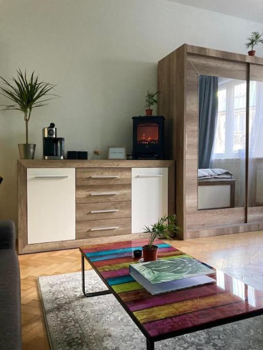 Sunny Flat In Center Of Prague Praga Exterior foto
